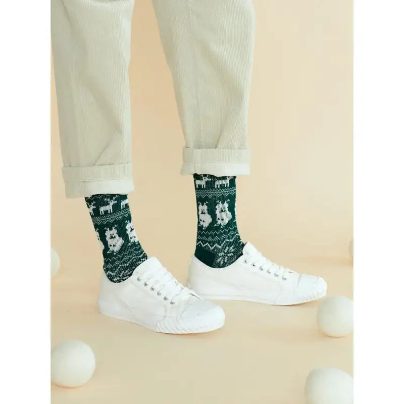 Dinotaeng - Rudolph Quokka Nordic Socks - Dinotaeng - Socks - Harumio