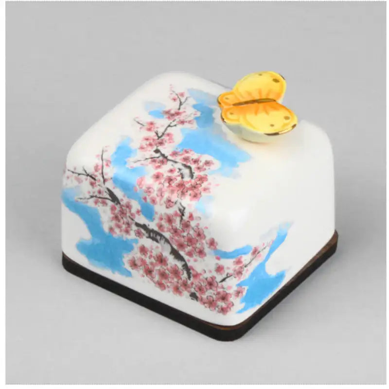 HK Studio - Korean Art Cherry Blossoms Musical Paperweight - HK Studio - Music Box - Harumio