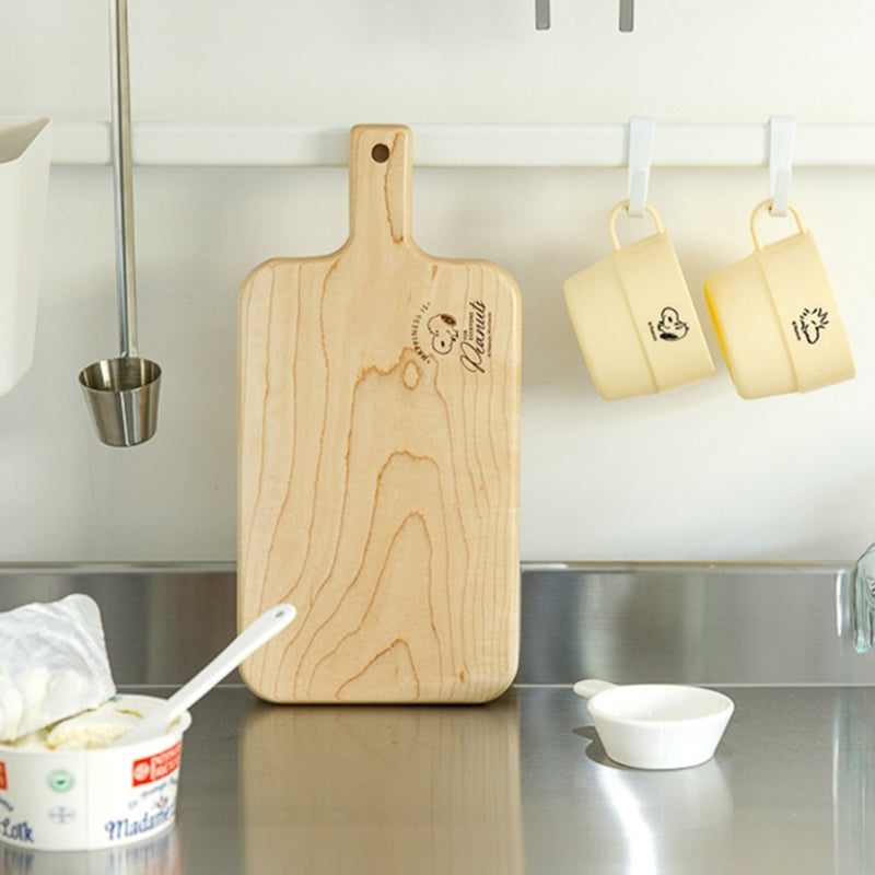 Peanuts x 10x10 - Snoopy Wood Plate