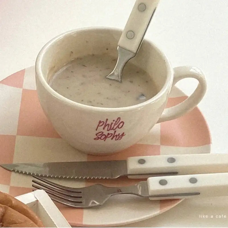 Like A Cafe - White Simple Cutlery - Like A Cafe - Home & Living - Harumio
