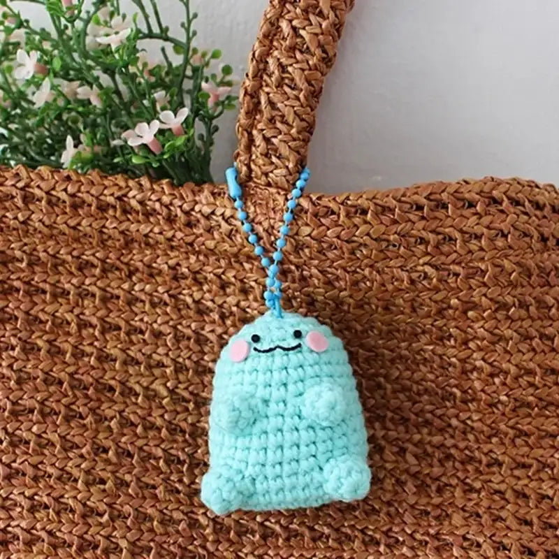 Ikmyeong - Jelly Hand-Knitted Bag Ring - Ikmyeong Shop - Keyrings - Harumio