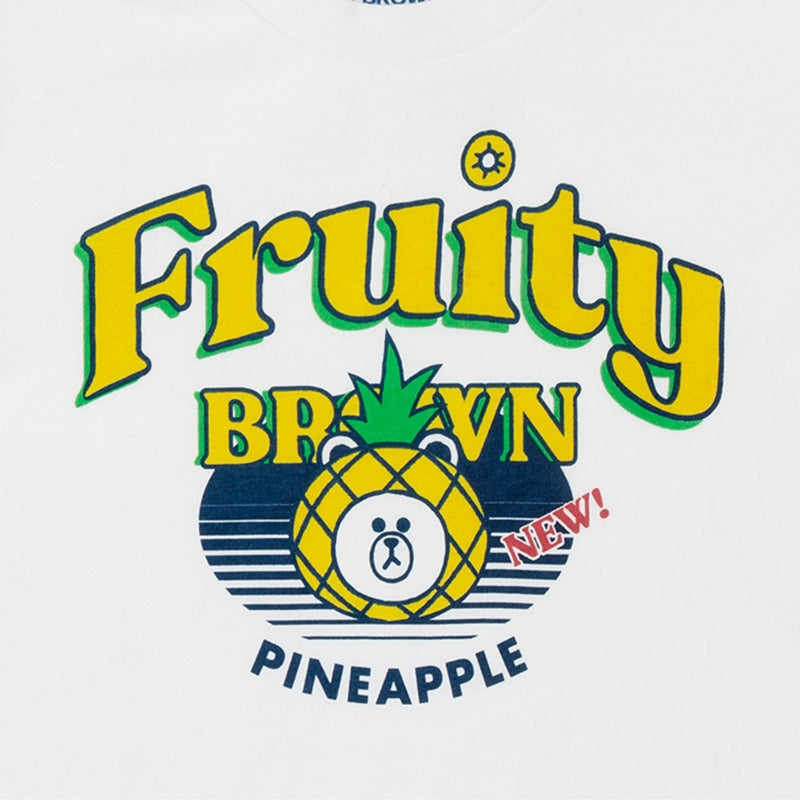 Line Friends - Fruity New Short Sleeve T-shirt - Kids