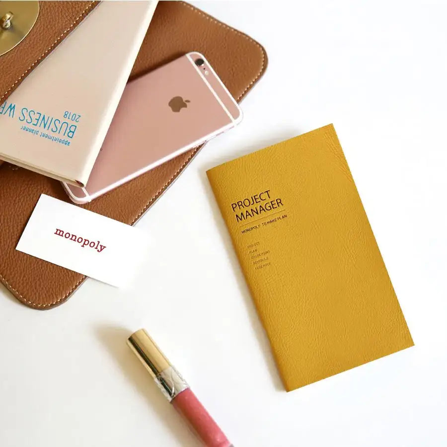 Monopoly - To Make Plan (Leather) Journal - Monopoly - Notebooks & Notepads - Harumio