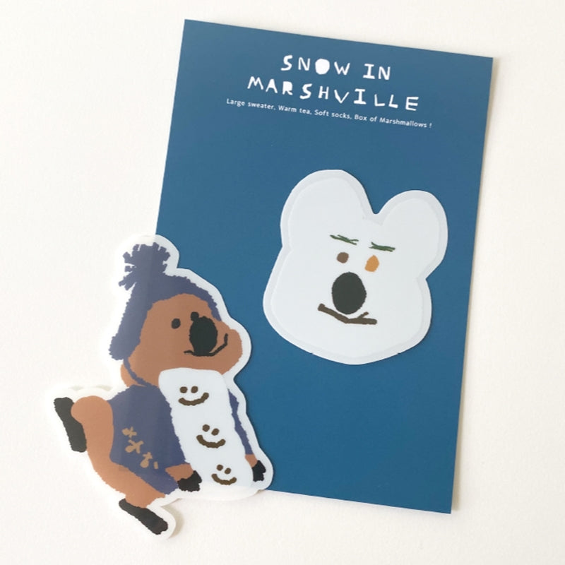 Dinotaeng - Snow In Marshville Sticker Pack - Ver. 2