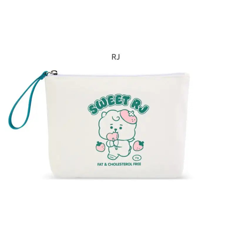 BT21 x Monopoly - Baby Canvas Pouch JELLY CANDY - BT21 x Monopoly - Pouches - Harumio