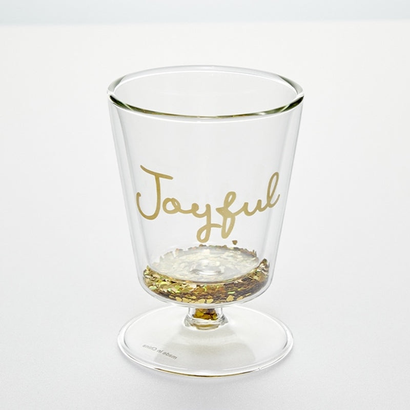 Korean Winter Story - Double Flake Heat Resistant Glass Goblet