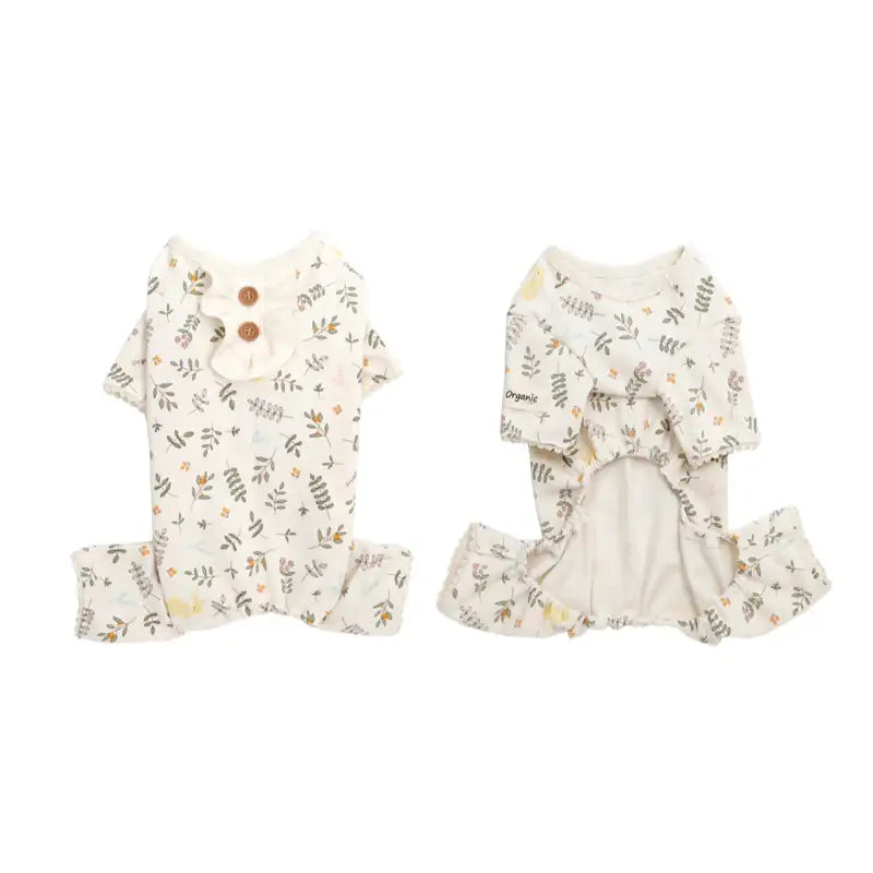 ITSDOG - Pet Organic Botanic Garden All In One Pajamas - ITSDOG - Pet Clothes - Harumio