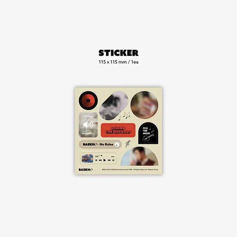 BAEKHO - 2023 Season's Greetings - BEHIND THE RECORDS - BAEKHO - Season's Greetings - Harumio