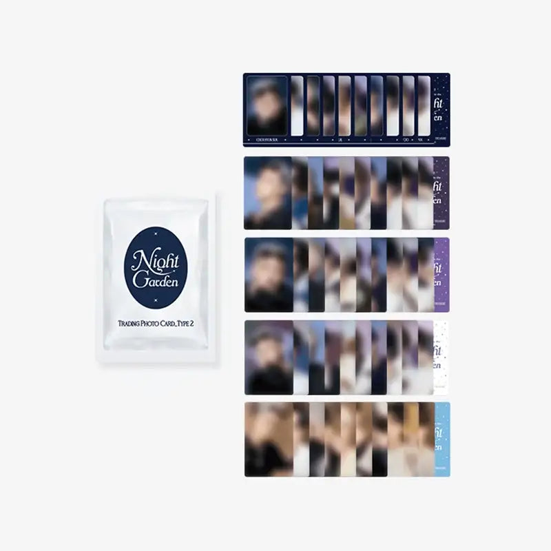 TREASURE - NIGHT GARDEN - Trading Photo Card - TREASURE - Collectible Trading Cards - Harumio