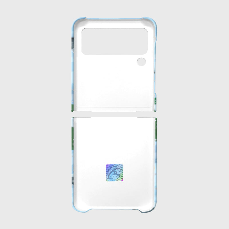 Earpearp x Pengsoo - Winter Travel Friends Galaxy Z Flip Hard Case