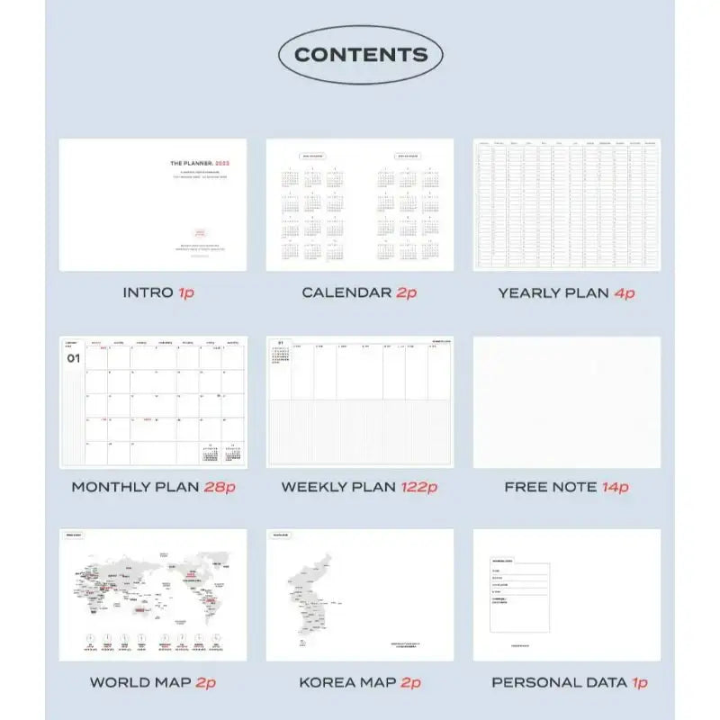 ICONIC - 2023 The Planner M - Iconic - Planner - Harumio