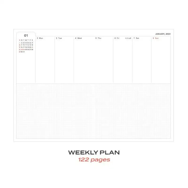 ICONIC - 2023 The Planner M - Iconic - Planner - Harumio