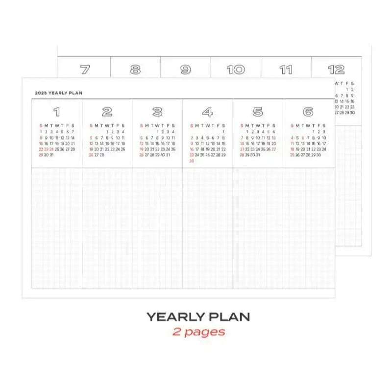 ICONIC - 2023 The Planner W - Iconic - Calendars - Harumio