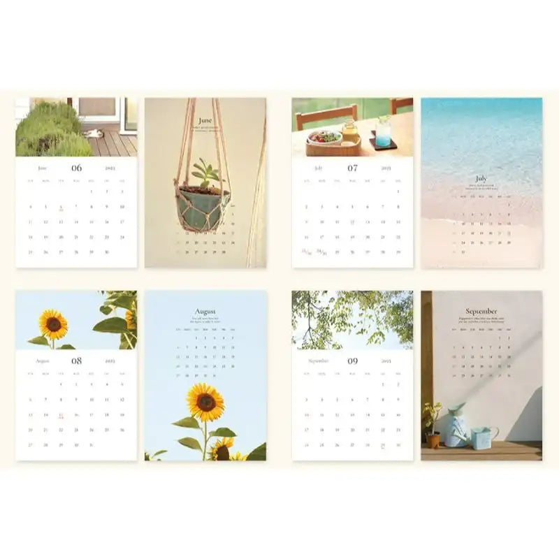 INDIGO - 2023 Mind Snap Calendar - Indigo - Calendars - Harumio