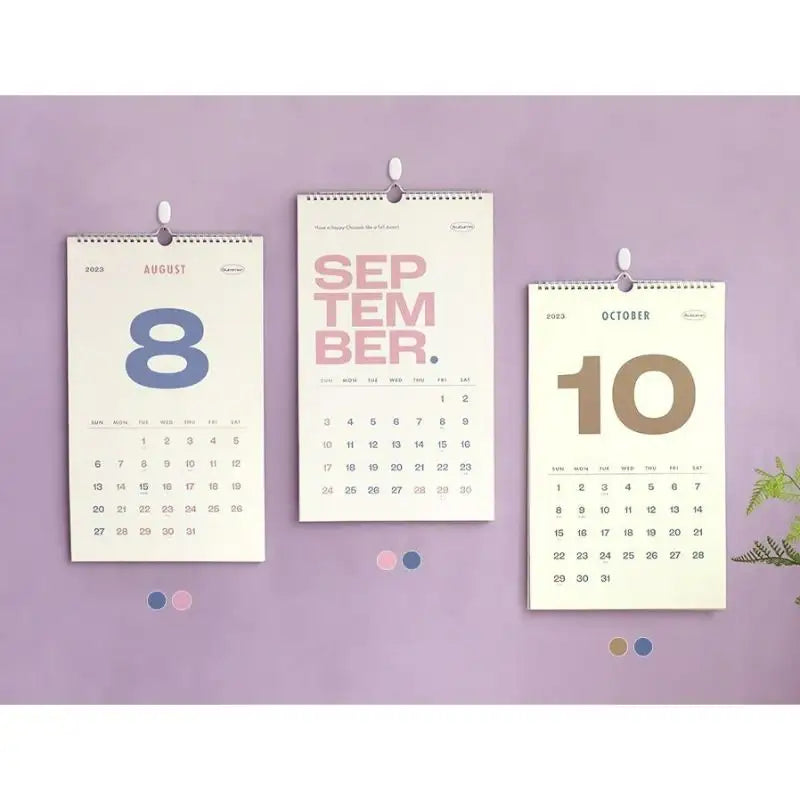 ICONIC - 2023 Color Palette Wall Calendar - Iconic - Calendars - Harumio