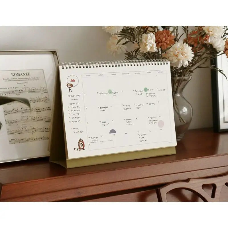 INDIGO - 2023 Anne Story Desk Calendar - Indigo - Calendars - Harumio
