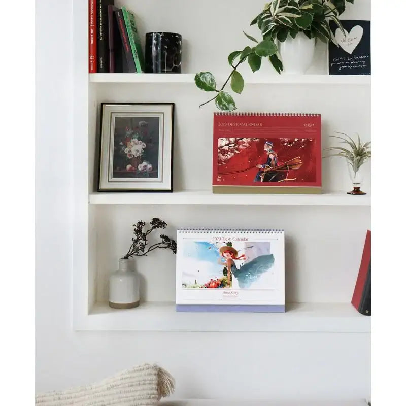 INDIGO - 2023 Anne Story Desk Calendar - Indigo - Calendars - Harumio