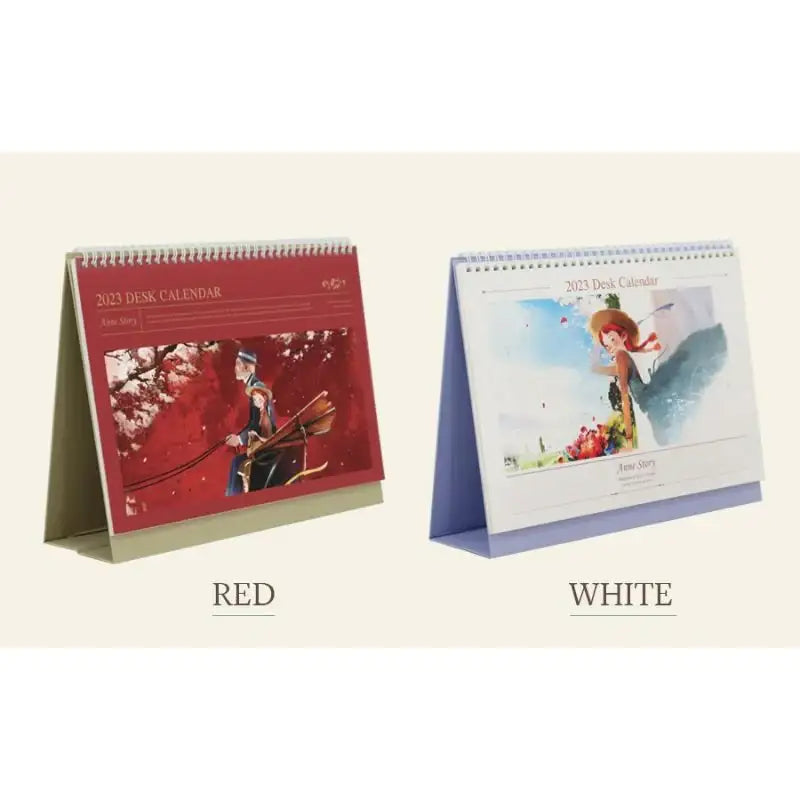 INDIGO - 2023 Anne Story Desk Calendar - Indigo - Calendars - Harumio