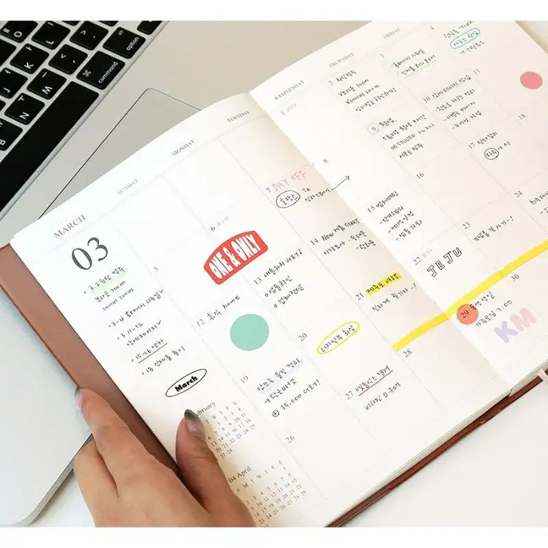 INDIGO - 2023 Monthly Official Diary - Indigo - Calendars - Harumio