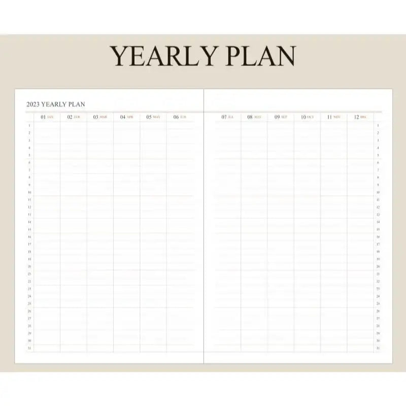 INDIGO - 2023 Monthly Official Diary - Indigo - Calendars - Harumio