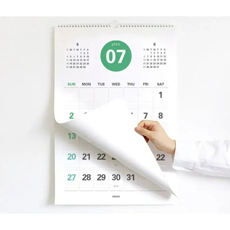 INDIGO - 2023 Prism Wall Calendar - Indigo - Calendars - Harumio