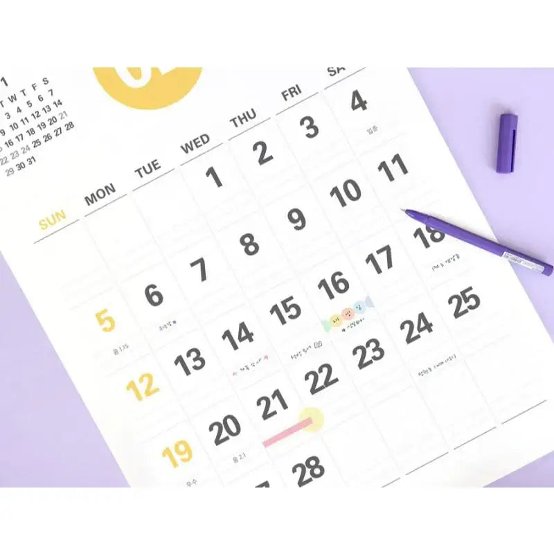 INDIGO - 2023 Prism Wall Calendar - Indigo - Calendars - Harumio