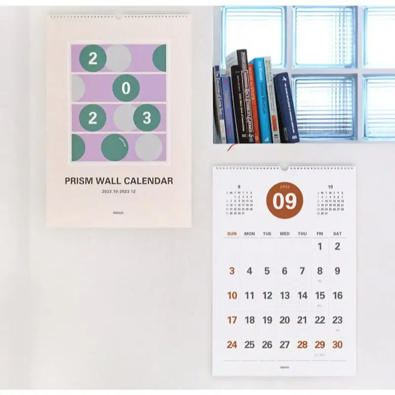 INDIGO - 2023 Prism Wall Calendar - Indigo - Calendars - Harumio