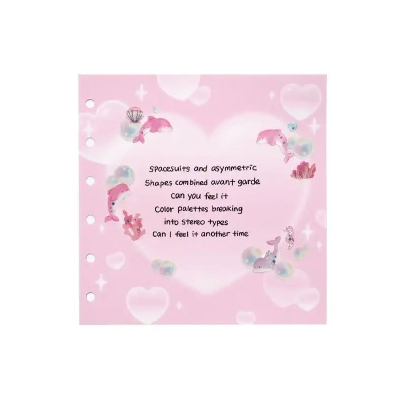 Be On D - A7 Wide Real Love 6 Hole Inlay - Be On D - Binder Inlays - Harumio