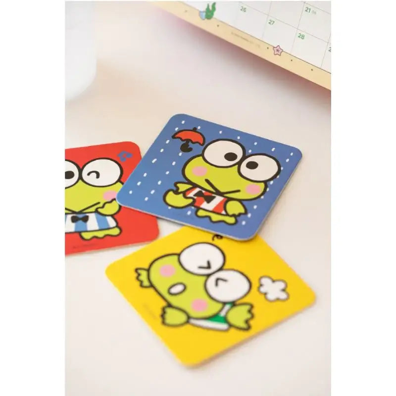 Sanrio x 10x10 - Kerokerokeroppi Paper Coaster Set - Sanrio - Home & Living - Harumio