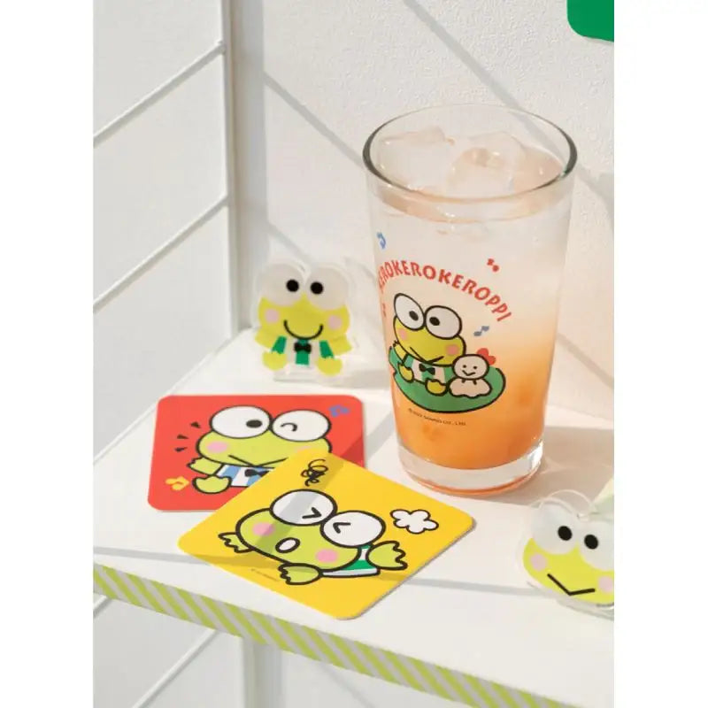 Sanrio x 10x10 - Kerokerokeroppi Paper Coaster Set - Sanrio - Home & Living - Harumio