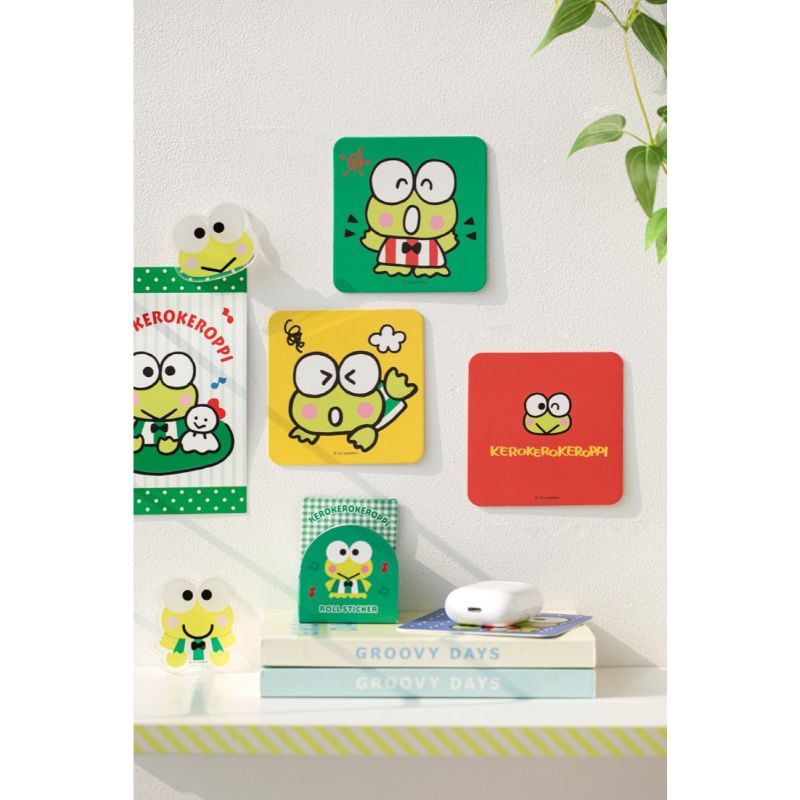 Sanrio x 10x10 - Kerokerokeroppi Paper Coaster Set