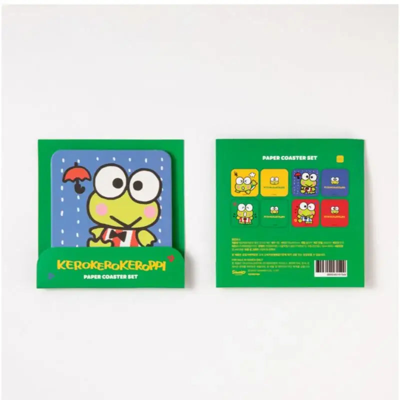 Sanrio x 10x10 - Kerokerokeroppi Paper Coaster Set - Sanrio - Home & Living - Harumio