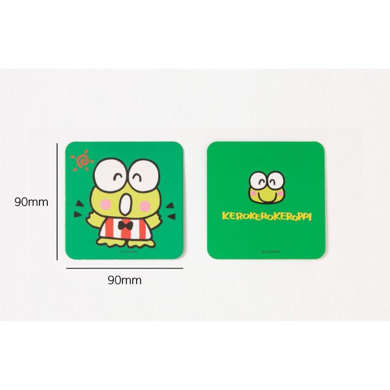 Sanrio x 10x10 - Kerokerokeroppi Paper Coaster Set
