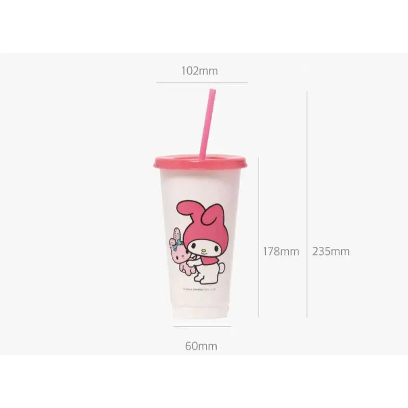 Sanrio x 10x10 - Sanrio Characters Reusable Cold Cup Set Ver 2 - Sanrio - Home & Living - Harumio