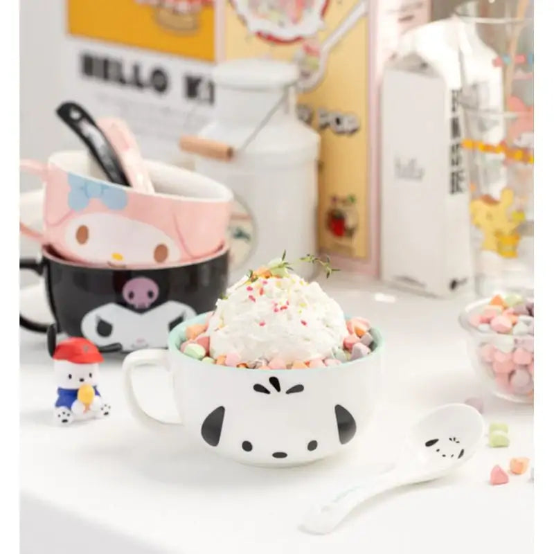 Sanrio x 10x10 - Cereal Bowl Spoon Set - Sanrio - Home & Living - Harumio
