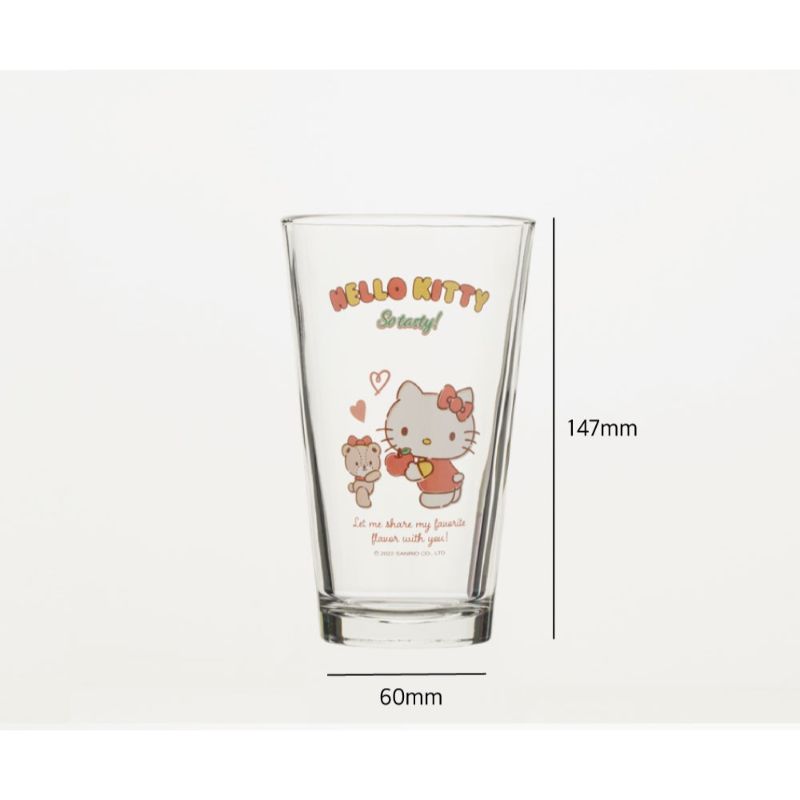 Sanrio x 10x10 - Sanrio Characters Fruit Glass Cup