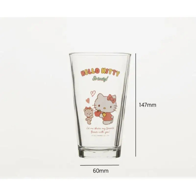 Sanrio x 10x10 - Sanrio Characters Fruit Glass Cup - Sanrio - Home & Living - Harumio