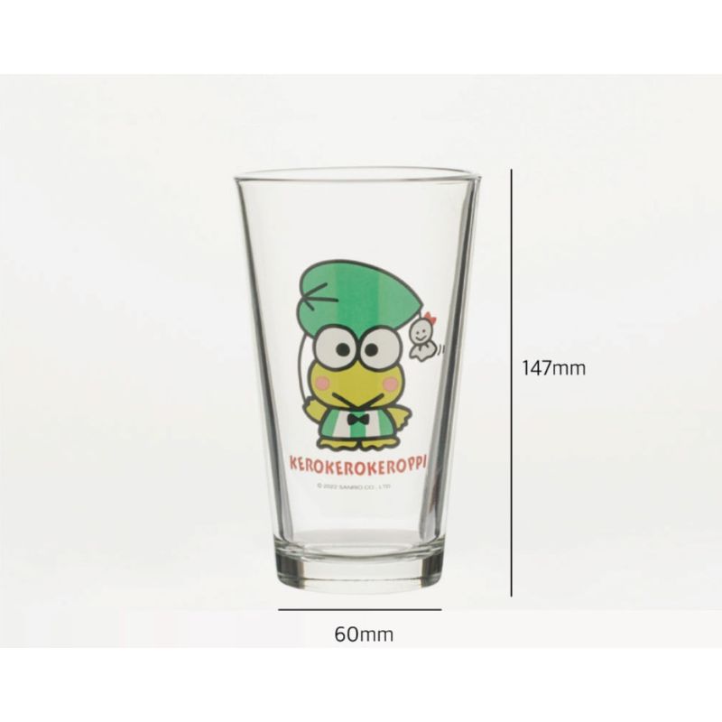 Sanrio x 10x10 - Kerokerokeroppi Glass Cup