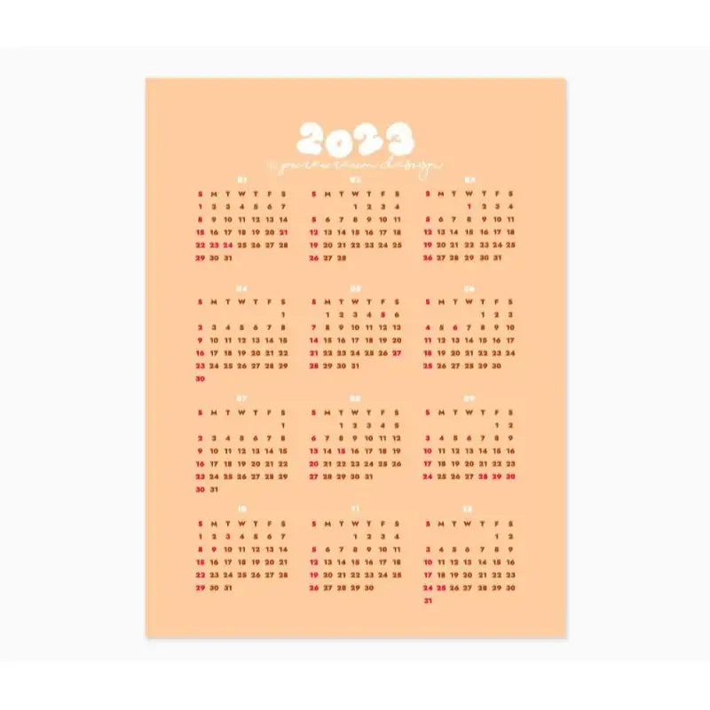 Pureureumdesign x 10x10 - 2023 Cupid Bear Desk Calendar - Pureureumdesign - Calendars - Harumio