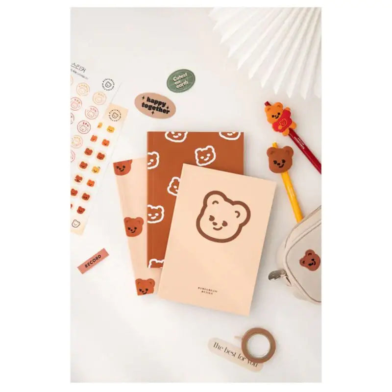 Pureureumdesign x 10x10 - Cupid Bear Picture Diary - Pureureumdesign - Diary - Harumio