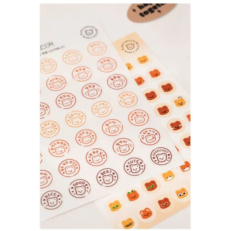Pureureumdesign x 10x10 - Cupid Bear Picture Diary - Pureureumdesign - Diary - Harumio
