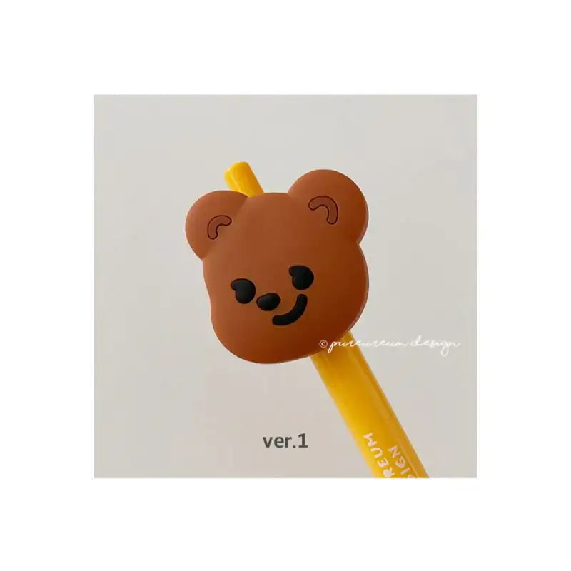Pureureumdesign x 10x10 -Cupid Bear TT gel pen - Pureureumdesign - Stationery - Harumio