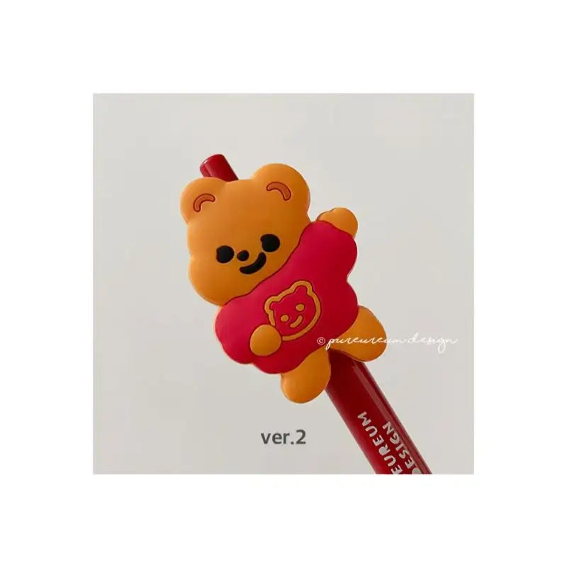 Pureureumdesign x 10x10 -Cupid Bear TT gel pen - Pureureumdesign - Stationery - Harumio