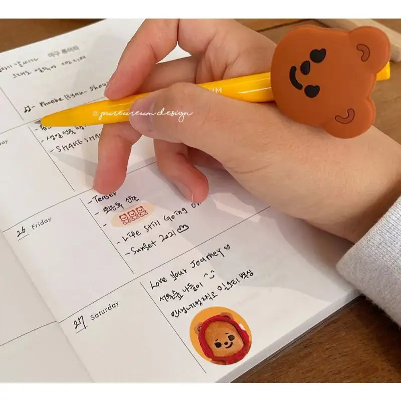Pureureumdesign x 10x10 -Cupid Bear TT gel pen - Pureureumdesign - Stationery - Harumio
