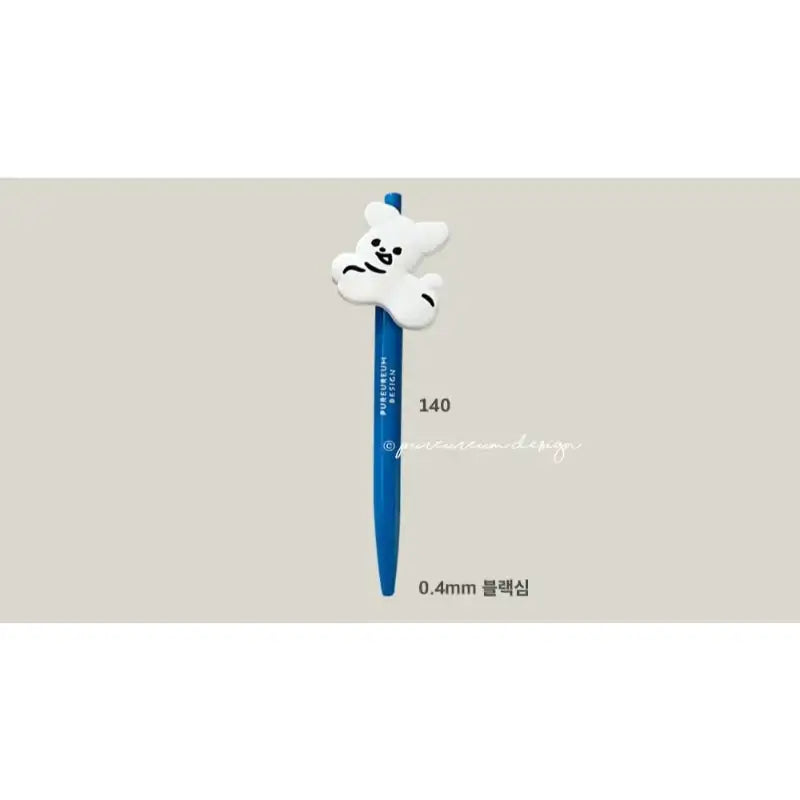 Pureureumdesign x 10x10 -Cupid Bear TT gel pen - Pureureumdesign - Stationery - Harumio