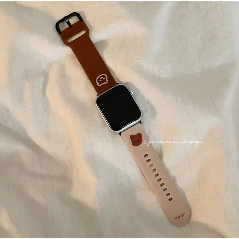 Pureureumdesign x 10x10 - Cupid Gom Silicone Watch Strap - Pureureumdesign - Watch strap - Harumio