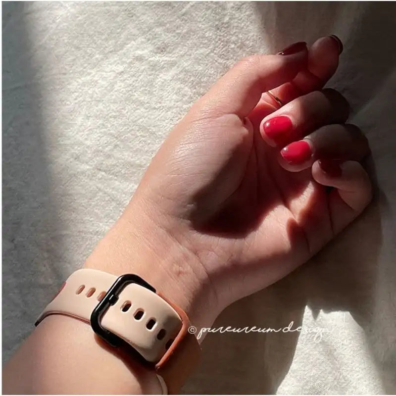 Pureureumdesign x 10x10 - Cupid Gom Silicone Watch Strap - Pureureumdesign - Watch strap - Harumio