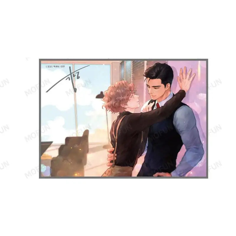 How To Snag An Alpha x MOFUN - Illustration Colored Paper - MOFUN - Illustration Card - Harumio