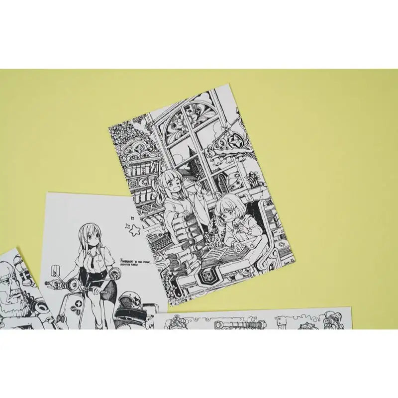 Artist Puneu x MOFUN - Postcard set - MOFUN - Postcards - Harumio