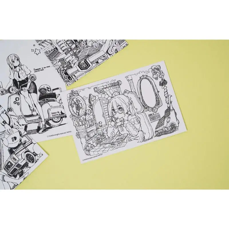 Artist Puneu x MOFUN - Postcard set - MOFUN - Postcards - Harumio